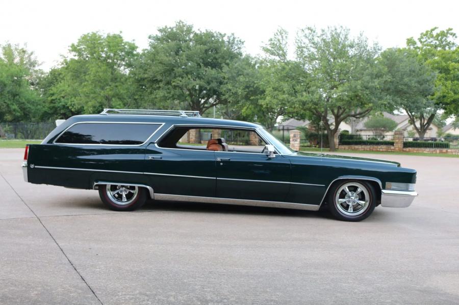  Cadillac DeVille 9-passenger Station Wagon by WISCO (B9114767) 1969 года  (фото 25 из 147)